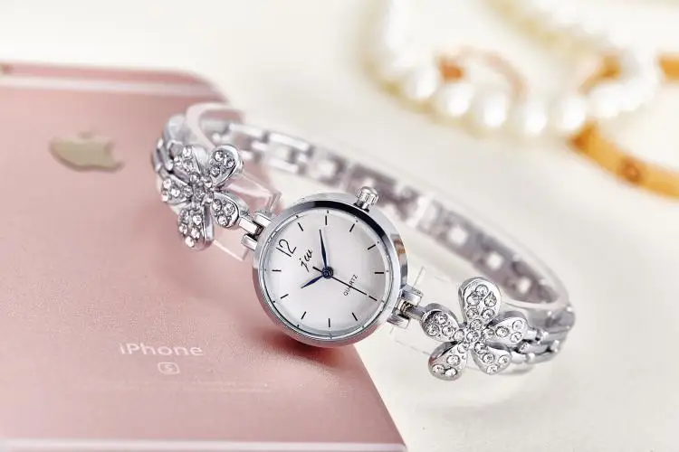 Часы женские цветы жемчужина завернутый браслет часы женские Для женщин часы браслет кварцевые наручные часы Relogio feminino Прямая поставка