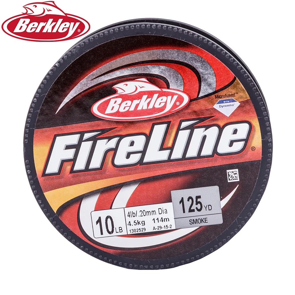 Berkley FireLine Fused Crystal 125yd 114m 4LB 30LB Fishing Line Super