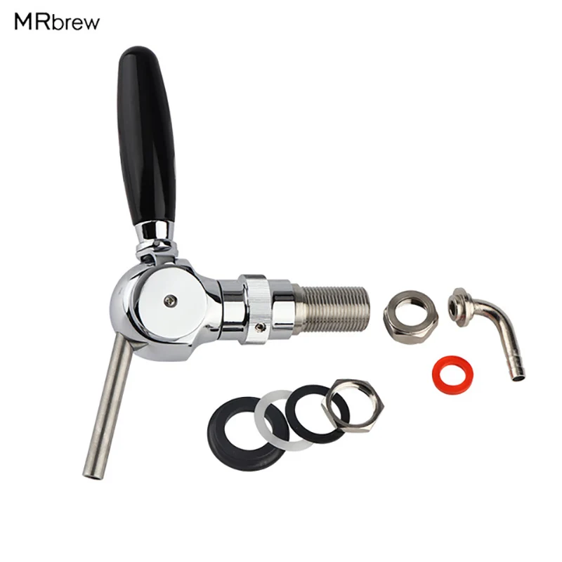 Buy New Sliver Draft Brass Belgian Beer tap Faucet