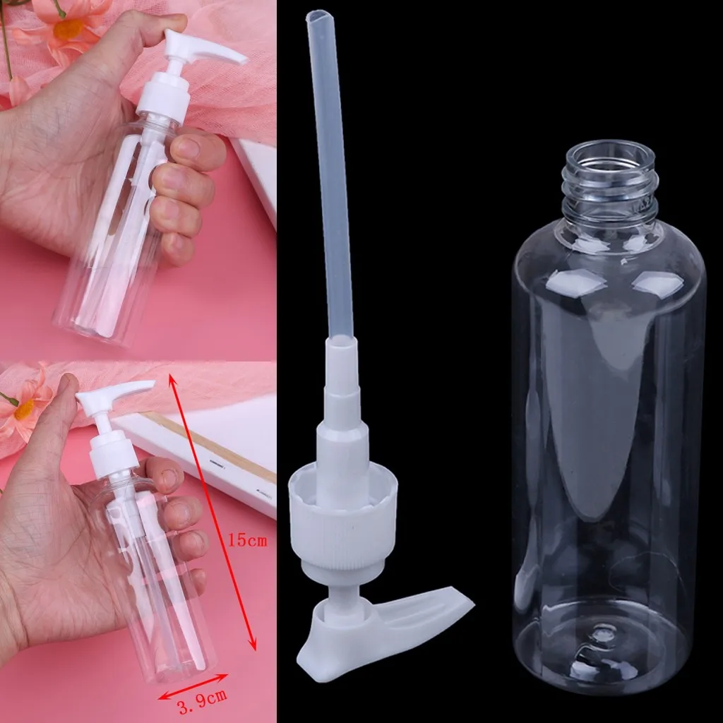 2019 New 1PC 100ml Portable Spray Bottle Transparent Plastic Perfume