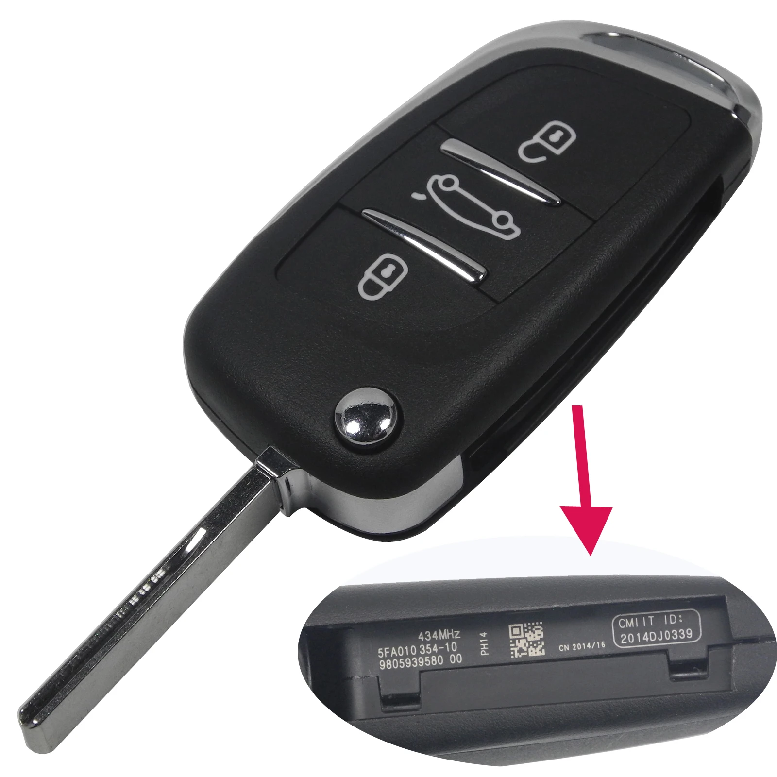 

Good Quality 3 Buttons Folding Flip Remote Key Shell for Peugeot 307 408 308 for CITROEN C2 C3 C4 C5 C6 XSARA GRAND PICASSO