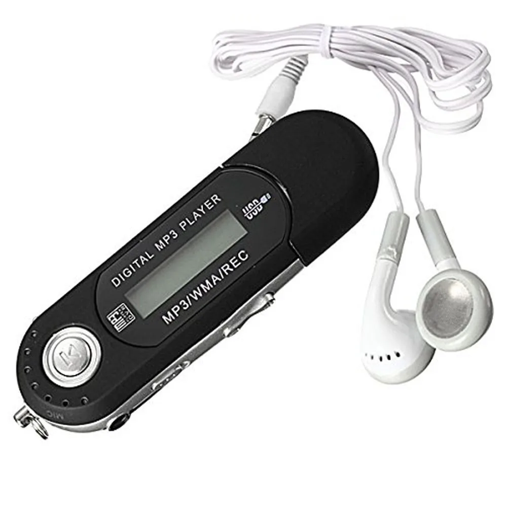 HIPERDEAL портативный USB MP3 музыкальный плеер с ЖК-экраном Медиаподдержка Micro SD TF карта