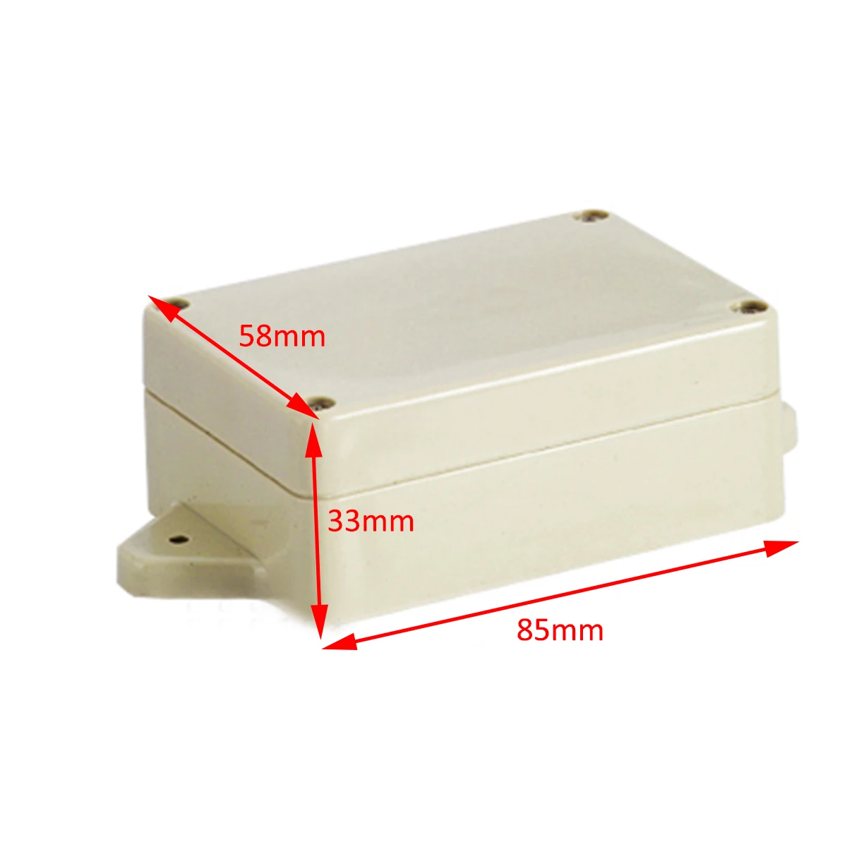 1 шт. пластиковый чехол электронный проект водонепроницаемый корпус 85x58x33 мм для студенческих проектов