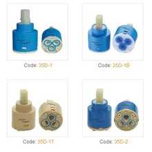 Горячая и холодная Точность Керамический дисковый картридж для однорычажного смесителя, сердечник клапана-диаметр 35 мм--35d