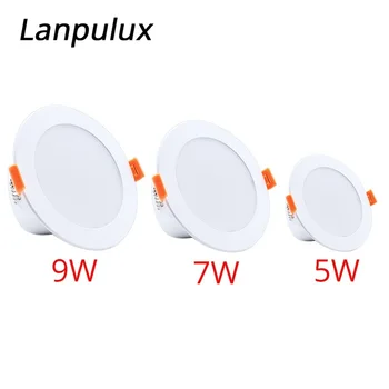 

Lanpulux Radar Sensor Ceiling Lamp 75mm Cut Hole 110-220V 5W 7W 9W Intelligent Recessed Downlights Toilet Lamp Outdoor Lighting