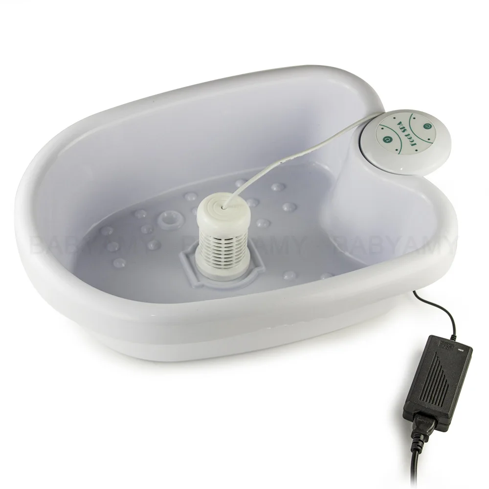 

Detox Machine Foot Spa Machine Ion Cleanse Foot Spa Machine ionic detox foot spa with Plastic Basin