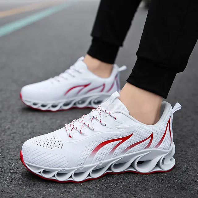 US $13.76 2020 Super Cool Breathable Running Shoes Men Sneakers Bounce Summer Outdoor Sport Shoes Professiona
