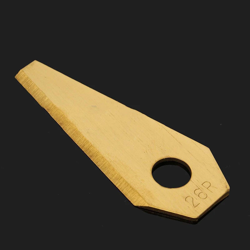 9Pcs/set Titanium Golden Replacement Robotic Mower Blade For Garden Trimmer Parts Garden Tools Accessories
