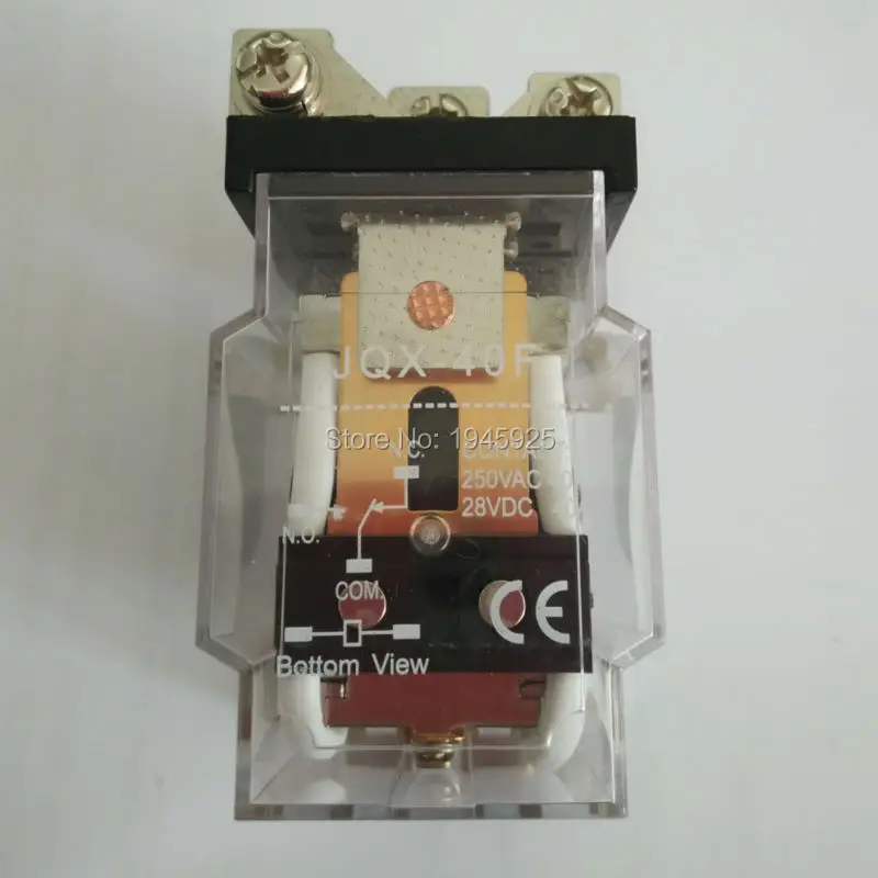 

JQX-40F 1Z 40A Coil PCB Power Relay with 12VDC