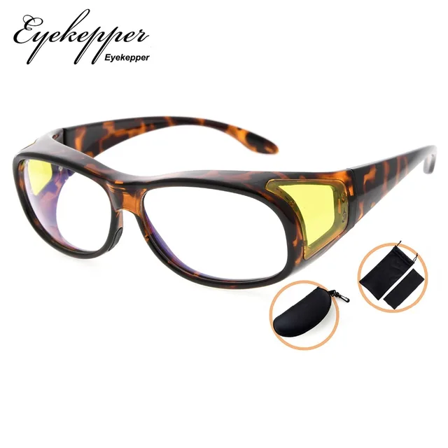 Cheap TMXM1804   Eyekepper 30% Blue Light Reduction,Fitover Anti-Blue Blocking Computer Glasses  Anti Reflective,Glare and Eyestrain 