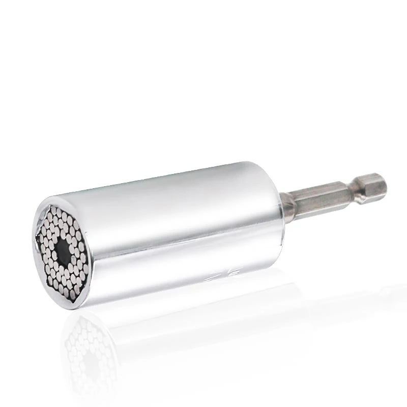 

7-19mm Universal Torque Wrench Socket Head Sleeve Set Power Drill Ratchet Bushing Spanner Key Magic Multi Hand Tools Cr-v Steel
