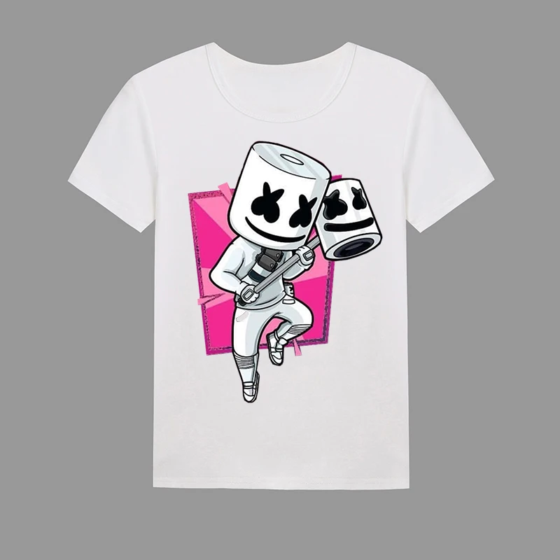 

little girls clothing Baby Boys Top summer Game Short Sleeve roblox T-Shirts Toddler fashion Shirt Children Tees Kids Clothes