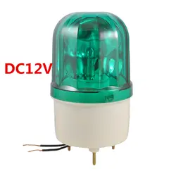 DC12V AC220V 10 Вт зеленый ротатор Поворотный Светильник Предупреждение Свет Маяка для промышленного LTE-1101