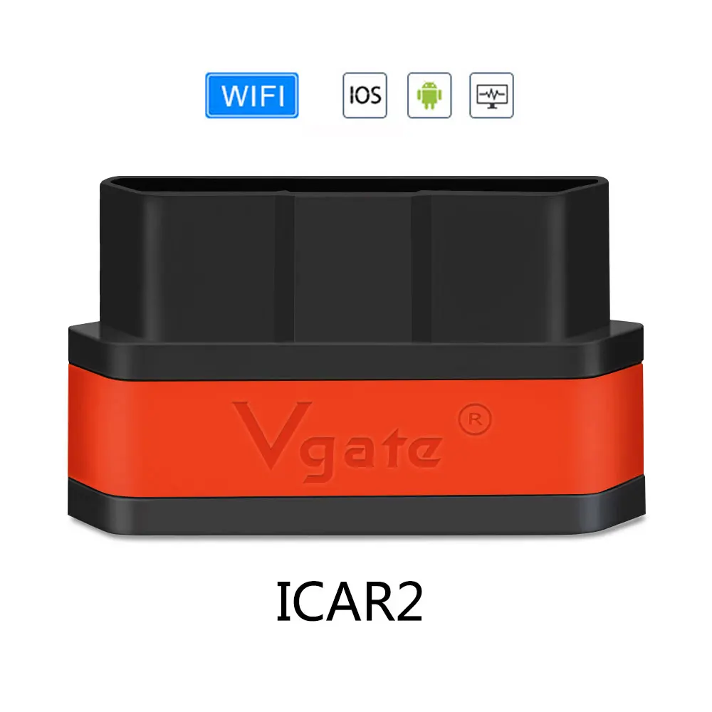 Vgate iCarPro Wifi OBD2 считыватель кодов ELM327 v2.1 диагностический инструмент поддерживает все протоколы obd2 режим автоматического сна и 3 мА низкая мощность - Цвет: icar2 WIFI