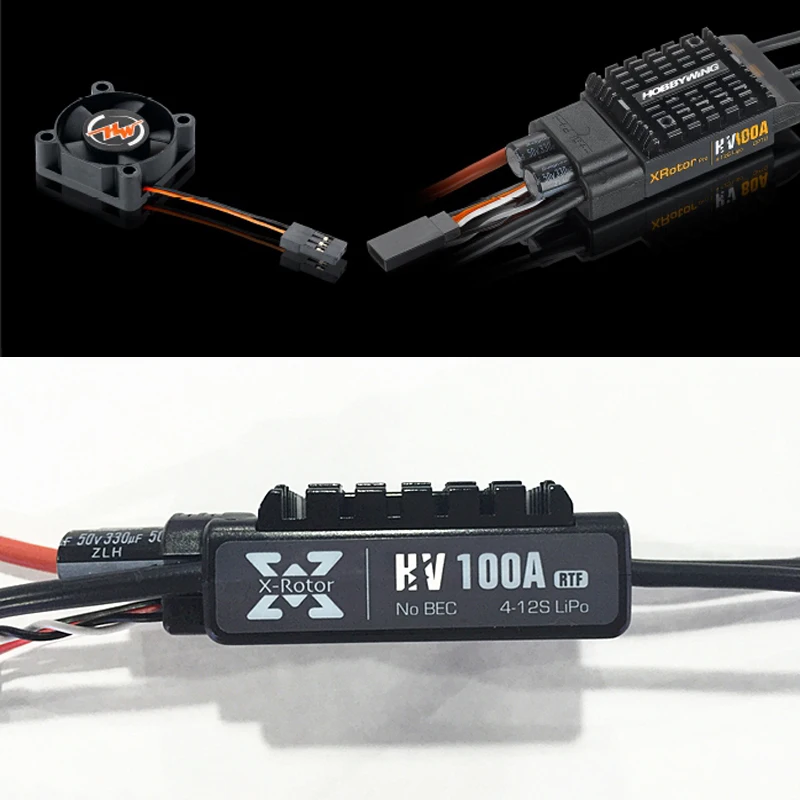 1pcs multifunctional Hobbywing XRotor Series 100A HV Electronic Speed Controller for Multicopters XRotor-100A-HV | Игрушки и хобби
