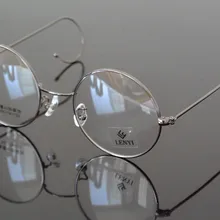 Винтажные круглые оправы для очков размером 60s 50 мм, оправы для очков, оправы для очков John Lennon Steve Jobs, совершенно новые очки с полным ободом Rx able