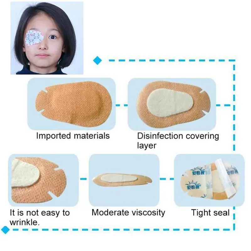 20 шт. мультфильм Amblyopia патч для детей красочные детские Amblyopia патчи для глаз обучение Орто Исправлено