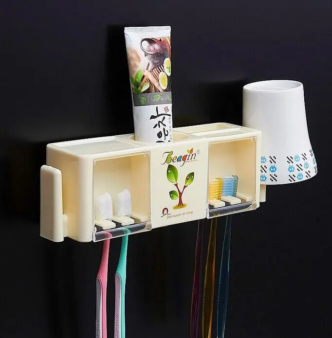 Buy 1PCS multi functional creative toothbrush holder