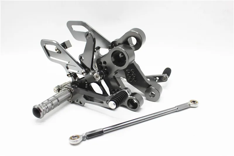 Aluminium Adjustable Rider Rear Sets Rearset Footrest Foot Rest Pegs