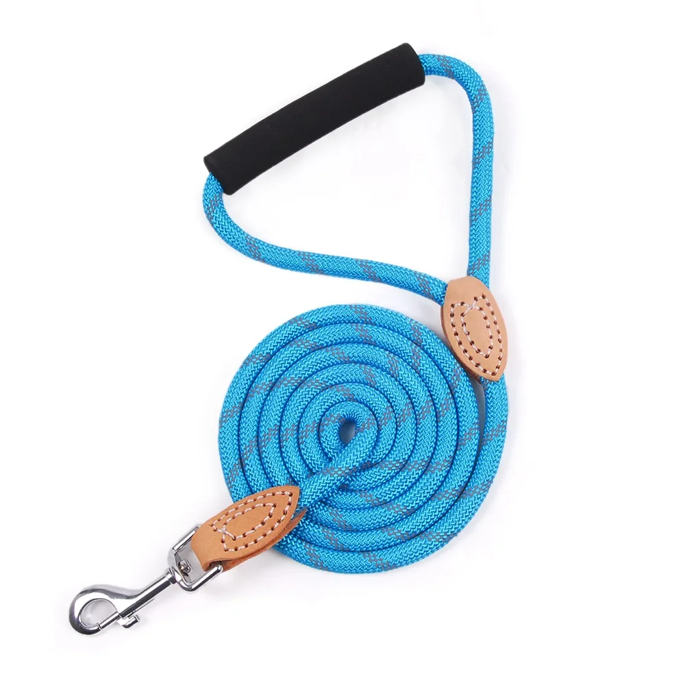 Dog Leash Rope For Medium Large Dogs Reflective Pet Lead Leash Dog-Collar Durable Dog Ropes Leashes Pet Training Walking YS0072 (16)