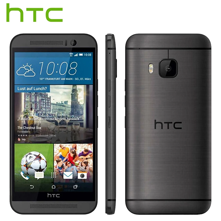 htc One M9 4G LTE мобильный телефон 5,0 дюймов 3 ГБ ОЗУ 32 Гб ПЗУ Восьмиядерный 1920x1080 2840 МП мАч Android смартфон