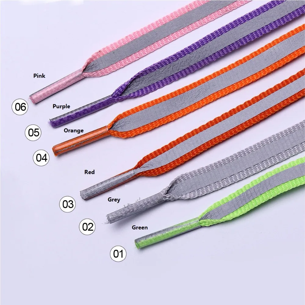 Reflective Shoelaces Two sided Reflective Running Shoelace