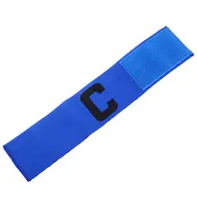 NEW Football font b Soccer b font Flexible Sports Adjustable Player Bands Fluorescent Captain Armband