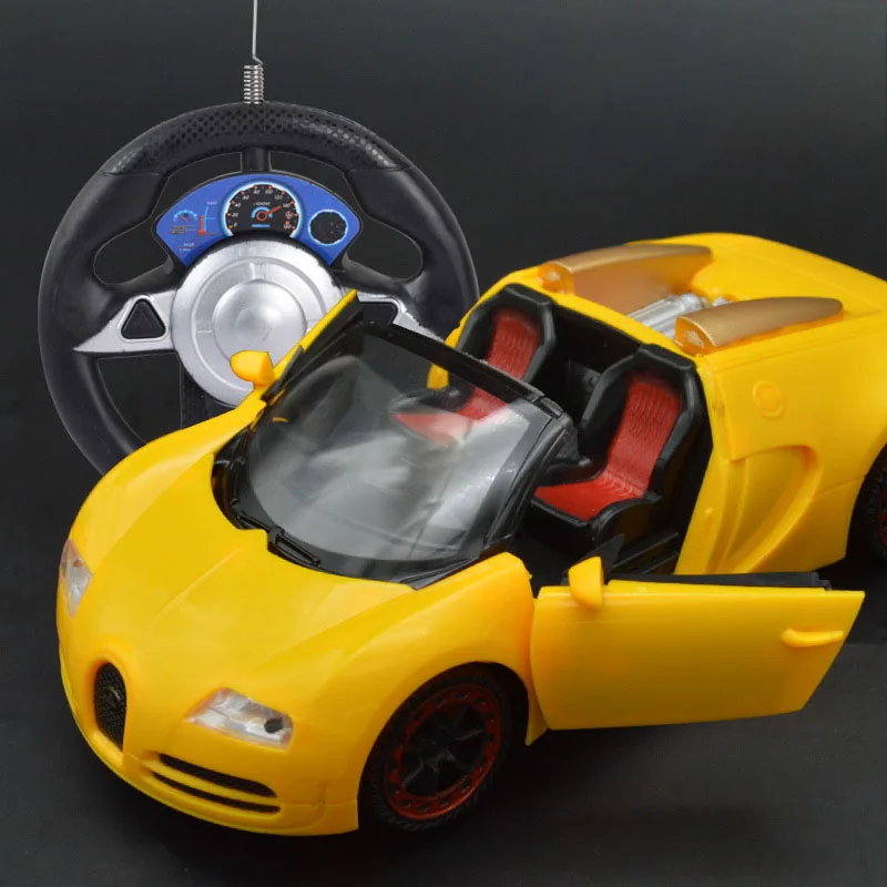 Remote Control Cars 1:24 Two-way Steering Wheel Door Remote Control Car Children's Toy Electric Remote Control Model Car Toys