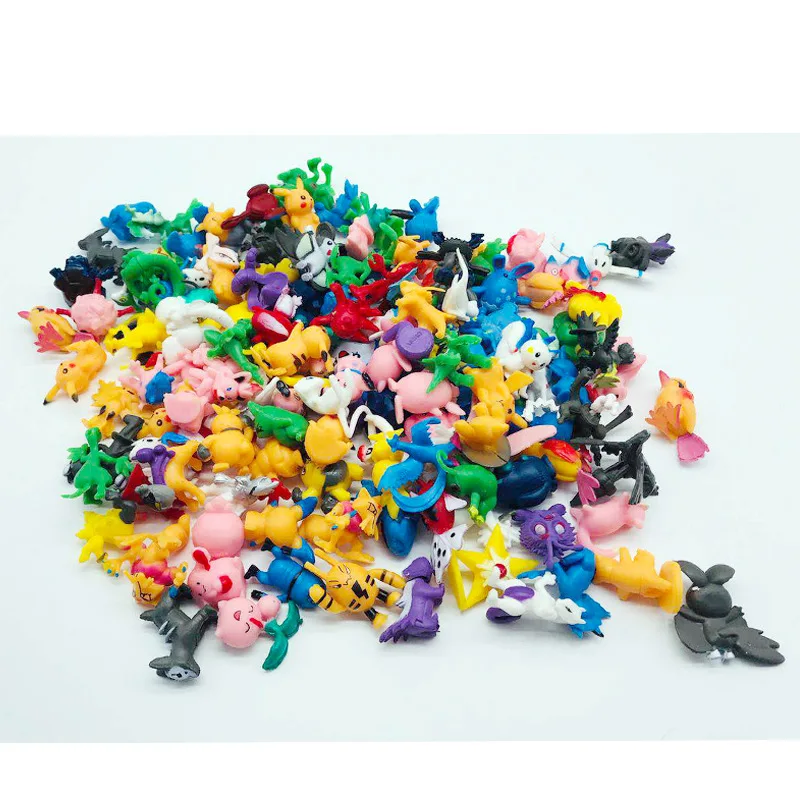 24 шт. 144 ПВХ Японский Pocket Monster цифры pokeball Пикачу Чаризард фигурка figuras кукла лот для