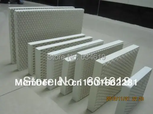 Ячеистая газовая инфракрасная керамическая пластина каталитическая