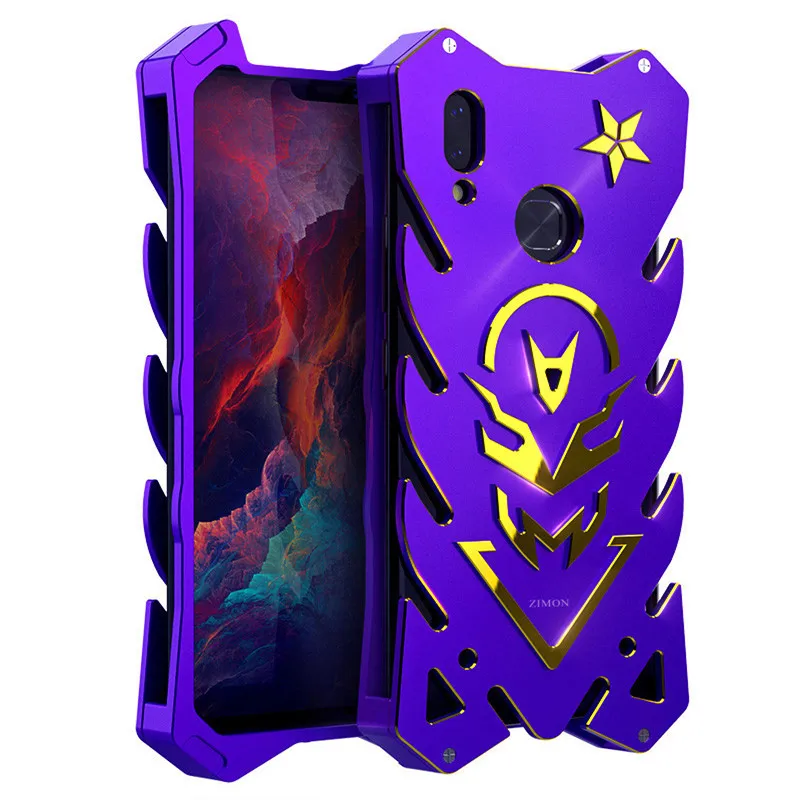 

For VIVO NEX S Zimon Luxury New Thor Heavy Duty Armor Metal Aluminum Phone Case For VIVO NEX S Vivo Nex Case 6.59inch