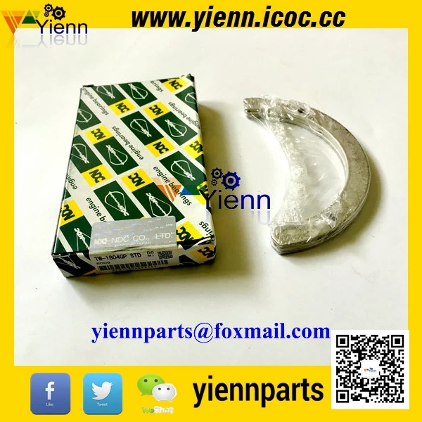 Mitsubishi 8DC8 8DC9 8DC10 8DC11 подшипник коленчатого вала 31209-01001& шатунный подшипник омывателя тяги для грузовиков Mitsubishi Fuso