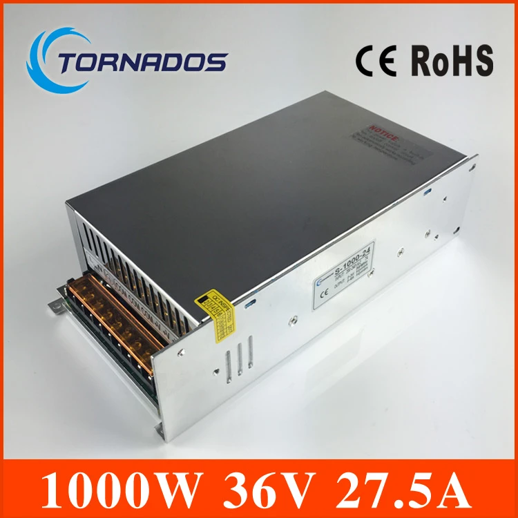 S 1000 36 Haute Puissance Ca A Cc Petite Taille Dc 36v Alimentation 1000w Pour Bande De Led Transformateur Ac110v 2v A Dc 36v Aliexpress