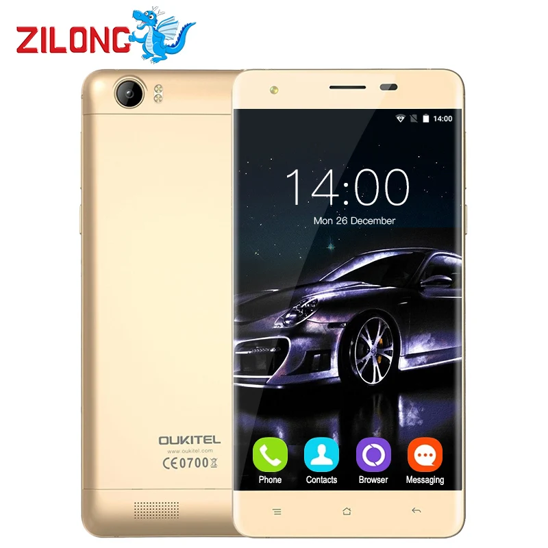 Оригинальный 6000 мАч Oukitel K6000 5 &quotHD 4G мобильный телефон стандарта LTE на ОС Android 6 0