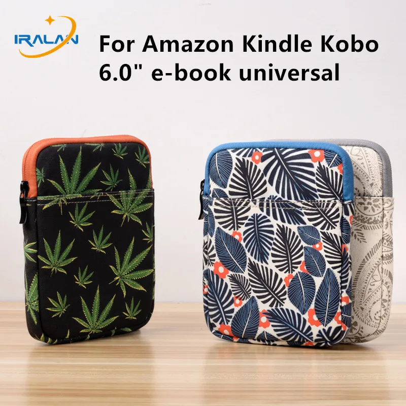 

2018 New Soft Case For Amazon Kindle Paperwhite 4 6.0 sleeve pouch Bag For kobo Clara HD 6 inch Shell e-Reader Pocket book cover