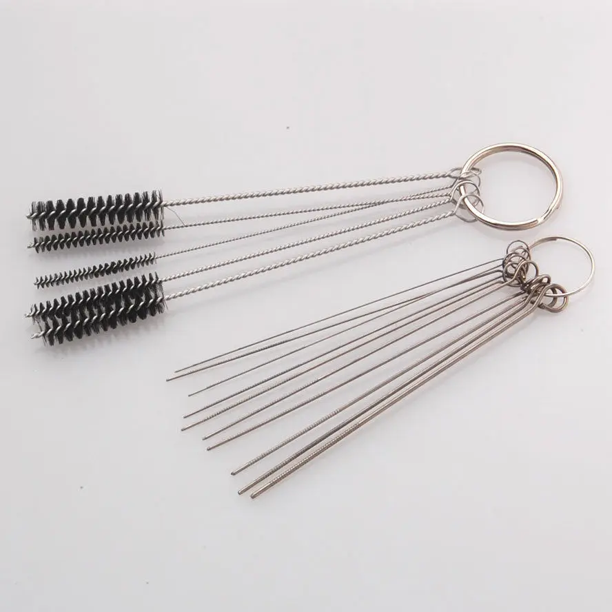 15 x Needle Airbrush Paint Spray Gun Nozzle Tip Air Cap Tattoo Cleaning