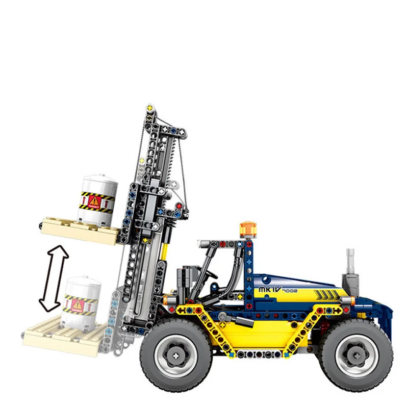 

SLPF Forklift Deformable Compatible Legoing Children Educational Assembled Model Kit Diy Building Blocks Brick Boy Toys Gift I36