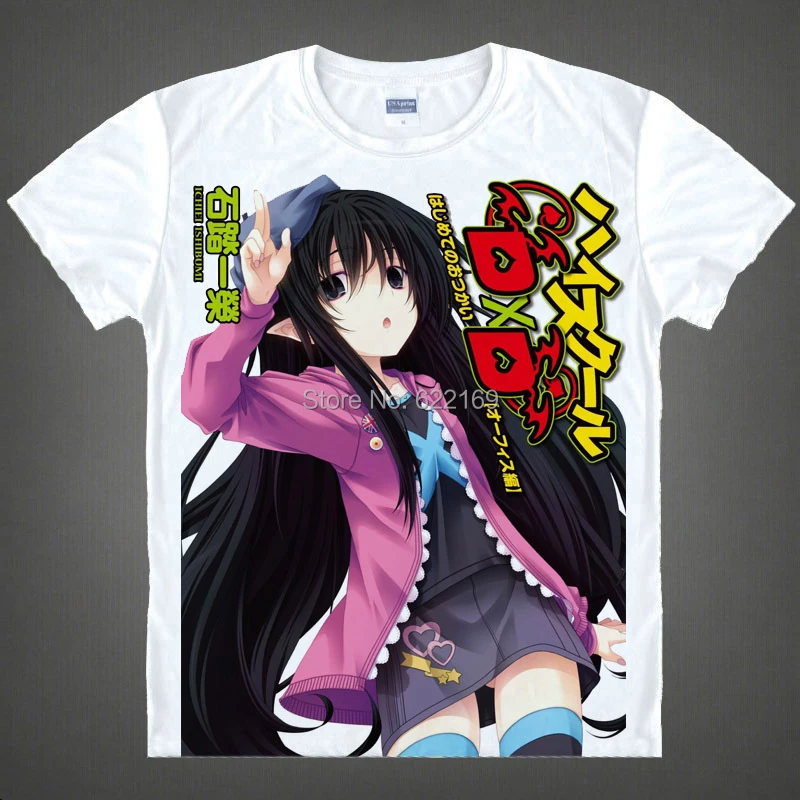 Japonski Liceum Dxd Koszulka Z Motywem Anime Anime Issei Hyodo Bawelna Rias Gremory Koszula Cosplay Stroje Swiateczne Odziez Clothing Quilt Costume Ribboncostumes Twins Aliexpress