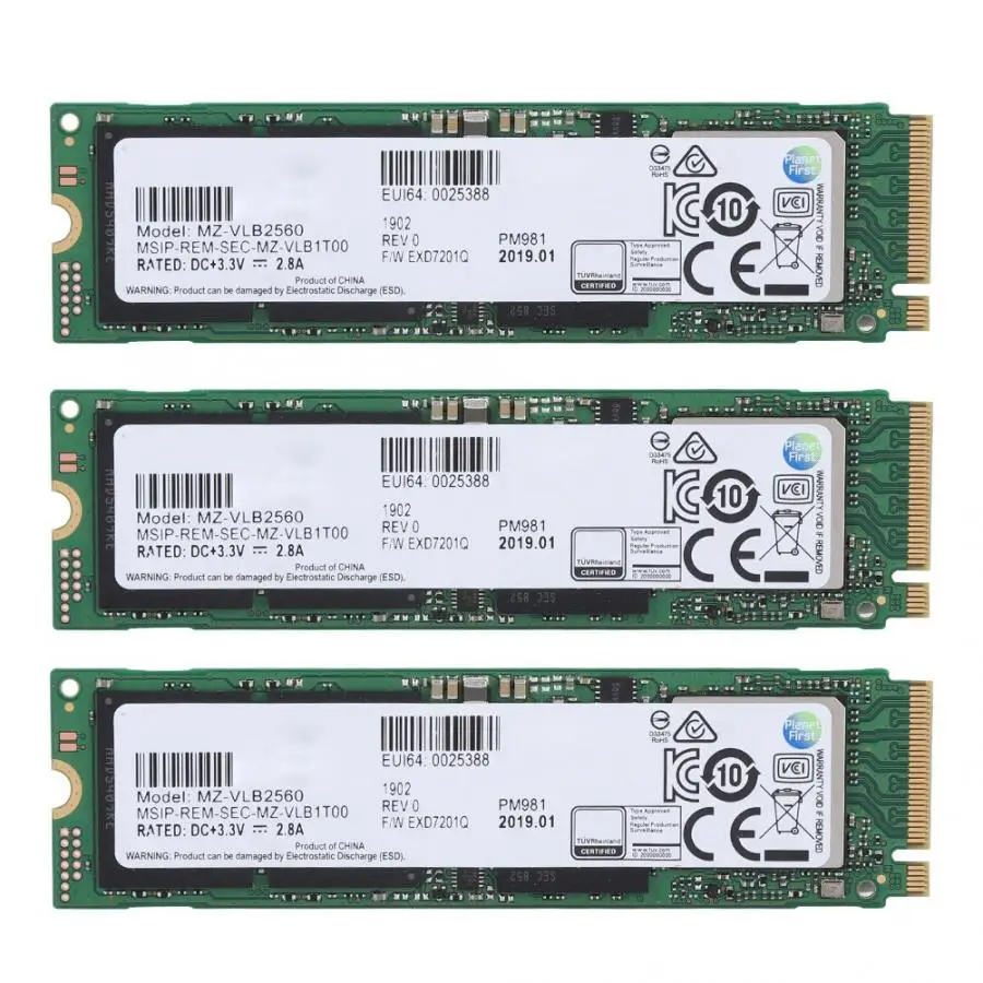 ПК/ноутбук хранение данных PM981 NVMe 1,3 M.2 твердотельный накопитель V-NAND SSD PK 970 EVO поддерживает протокол NVMe