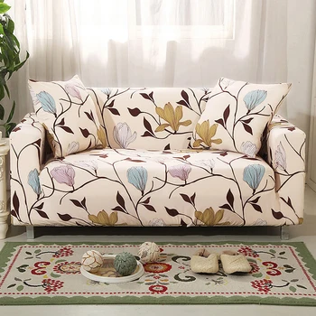 

Big stretch sofa cover Print flowers sofa covers slipcovers seat bench Couch cover sofa-towel for home living room salon decor