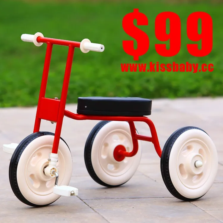 

candy color simple triciclo muji baby pedal tricycle stroller japan design pram cart