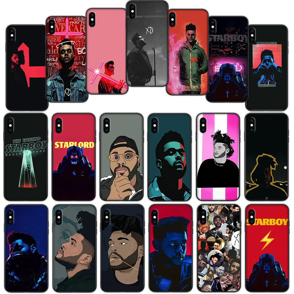 

The Weeknd Starboy Soft Cover Case for iPhone XS 11 Pro Max XR X 7 8 6 6S Plus