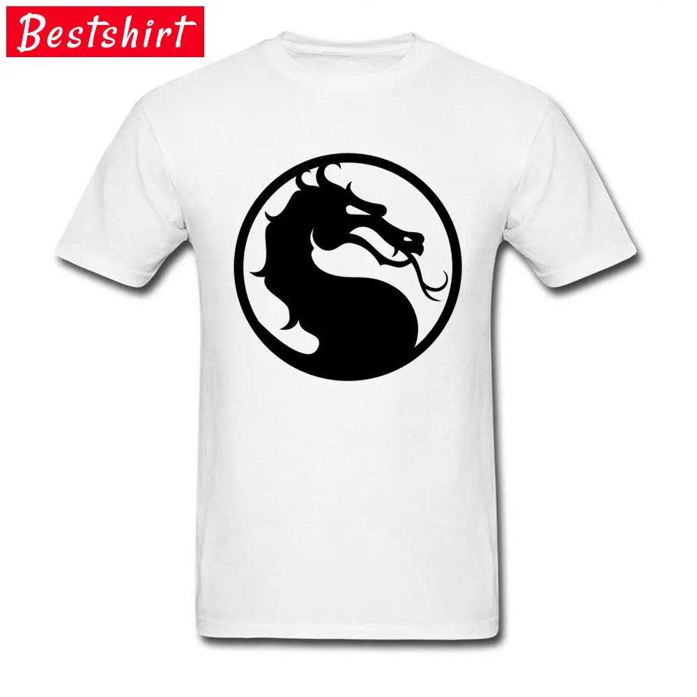 Mortal Kombat T shirt 6012 Top T-shirts Design 2018 Newest O-Neck All Cotton T Shirt Clothing Shirt for Men Thanksgiving Day Mortal Kombat T shirt 6012 white