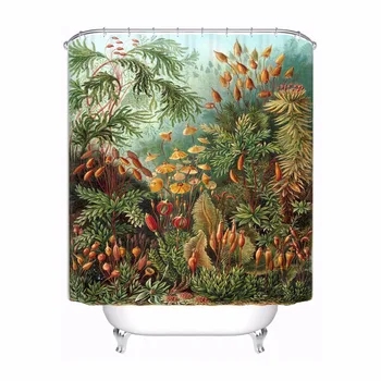 

Home Bath Curtain For Bathroom Custom Haeckel Acephala Home Decor Shower Curtain Waterproof Fabric Hooks #180417-01-91