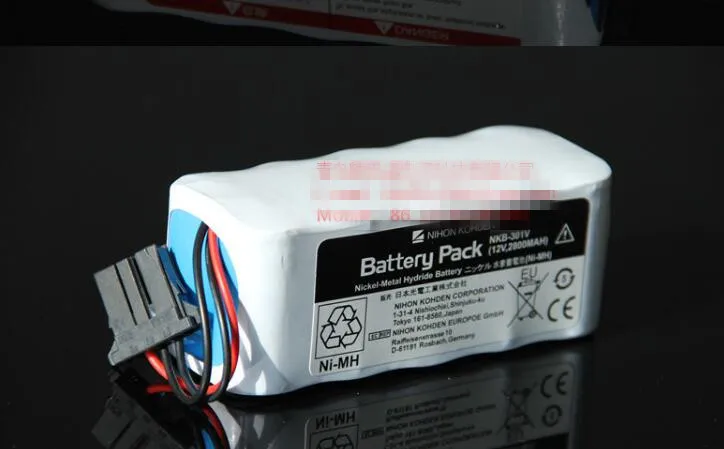 

1PCS Original NEW NKB-301V 12V 2800mAh FOR TEC7621 TEC7631 defibrillator battery Free Shipping