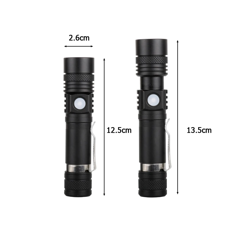 Lanternas e Lanternas cree xm-l t6 led lanterna Suporte ao Dimmer : 2-4 Limas