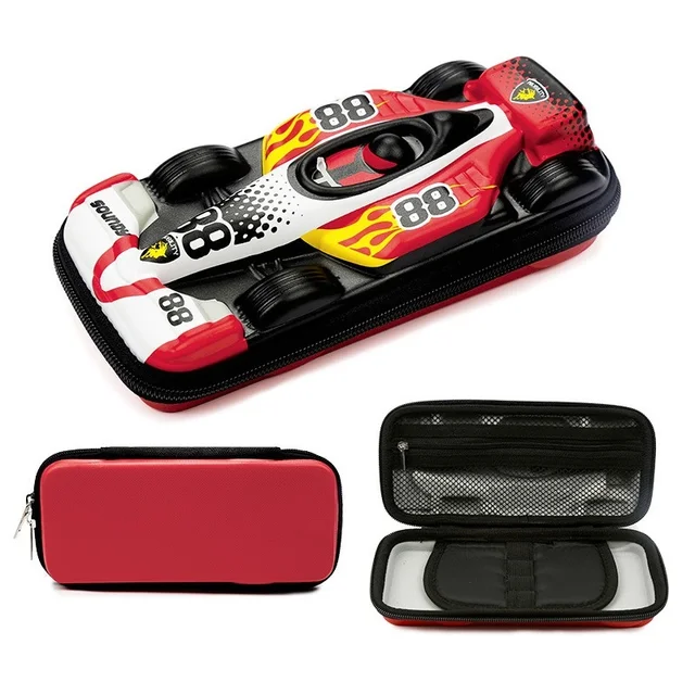 Formula 1 Racing Car Boy Pencil Case Pencil Bag Super Cool 3D EVA
