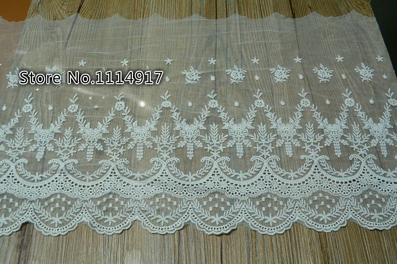 3 ярда/партия кружевная ткань из хлопка 30 см/45 см|trim lace fabric|lace fabriclace trim |