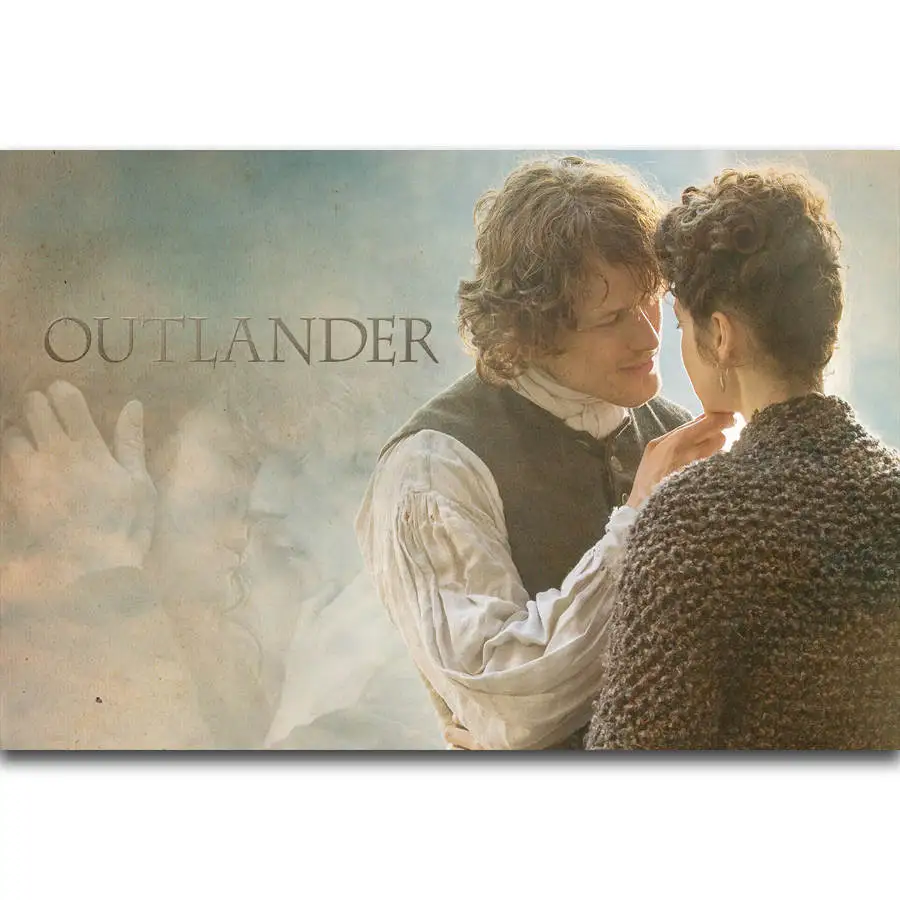 S2369 Jamie and Claire Outlander Season 3 2017 TV Series Show
