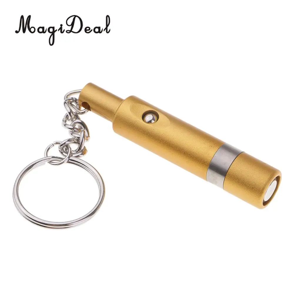 Portable Cigarette Cigar Punch Mini Cutter Blade Cigars Puncher Cigar Drill Gold